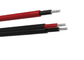 Black Red 2 Cores Tinned Copper Core  XLPO Jacket PV Wire  For Solar Power System supplier
