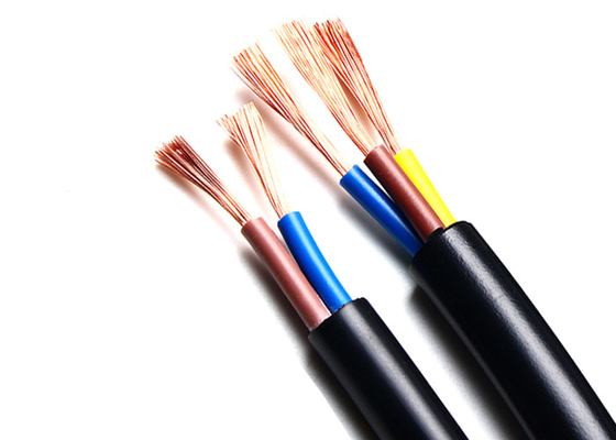 H07VV-F 2x6 SQMM Copper Conductor PVC Insulated 2 Core 0.5mm2 - 10mm2 Electrical Cable Wire supplier