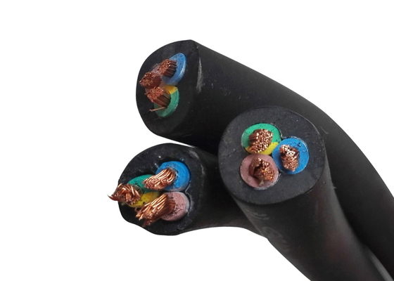 Copper Conductor Flexible Rubber Sheathed Cable With EPR Insulation H07RN-F supplier