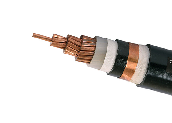 Class 2 3 Core N2XSY PVC Xlpe Electrical Cable Circular Conductor supplier