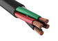 1kV Three Cores PVC Sheathed Cable CU Conductor , pvc insulated wire supplier