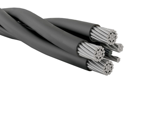 PVC Insulated 600V / 1000V Aerial Bundled Cable Aluminium Conductor supplier