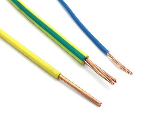 PVC Sheath Electrical Cable Earthing Wire Copper Core 500v supplier