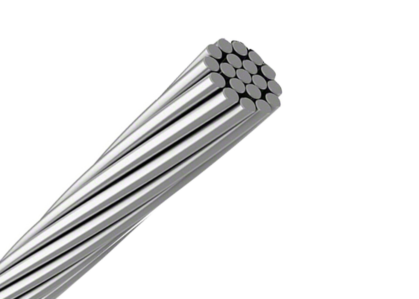 Galvanized Steel Wire GSW Bare Conductor For ACSR ASTM A475