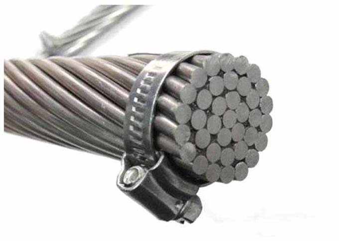 Galvanized Steel Wire Bare Conductor , ASTM A475 Acsr Rail Conductor