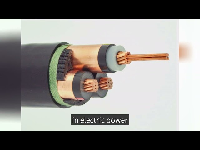 12/20kV (24)kV Single Core 1C500SQMM CU / XLPE / CWS / PE Power Cable